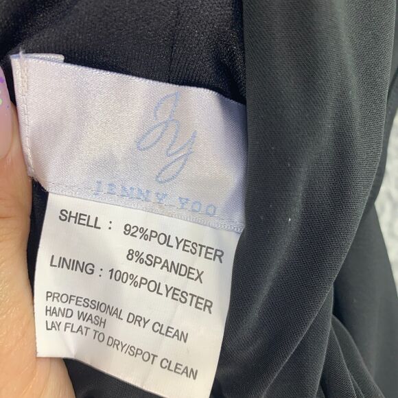 Formal Womens Long dress Sz 8 Jenny Yoo Bridesmaid Evening Mother Maxi Flowy - Picture 7 of 16